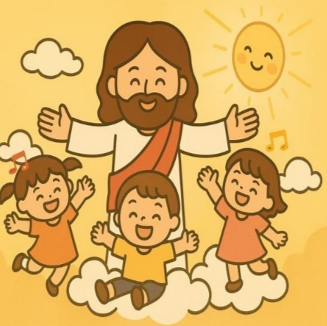 4과 하나님은 사랑이에요 표지 그림